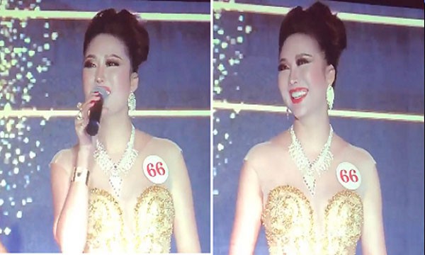 Phi Thanh Vân nói, phần thi ứng xử của cô nhận được số điểm tuyệt đối từ ban giám khảo.