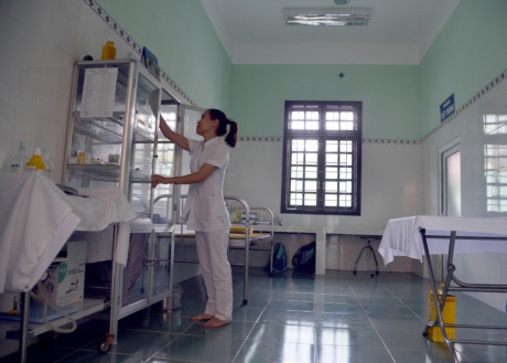 Trong tương lai trạm y tế Mò Ó sẽ khang trang, sạch sẽ như trạm y tế Đakrông nhằm phục vụ người dân tốt hơn.