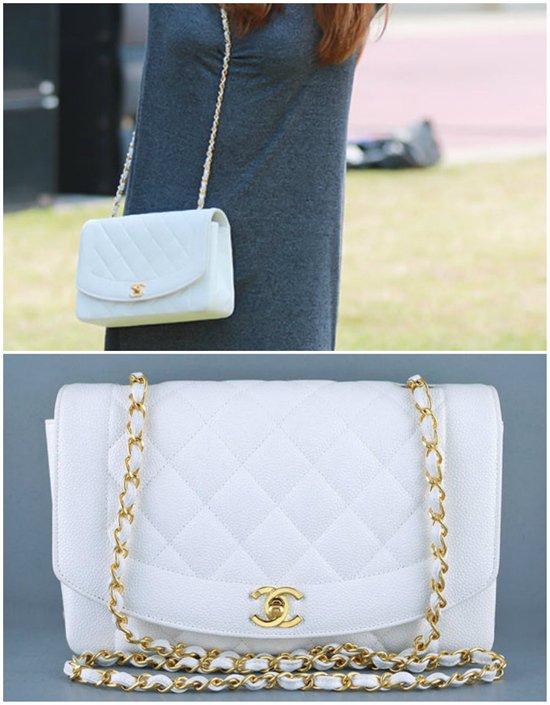 
Thiết kế Chanel Vintage màu trắng này có giá khá ‘mềm’ so với nhiều sản phẩm khác cùng hãng, song cũng vào khoảng 2.900 USD (gần 65 triệu đồng).
