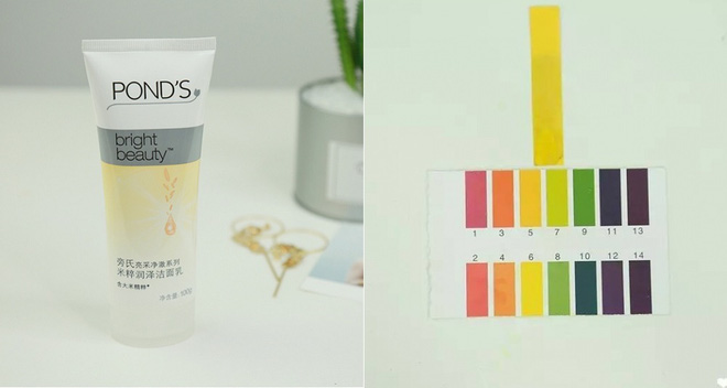 Pond’s White Beauty Rice (70.000VNĐ/150g) có độ pH 6.5, đây cũng là sản phẩm nên sử dụng với da khỏe mạnh.