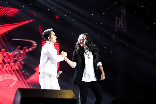 
Trong chương trình, nhạc sĩ Lê Minh Sơn đã thu phục được nhiều cái tên cá tính.
