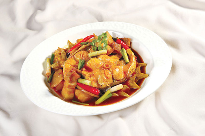  M&oacute;n c&aacute; trắm kho khế đ&atilde; ho&agrave;n th&agrave;nh. Ảnh minh họa. 