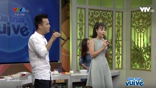 
Tiết mục song ca của Anh Đức và Thanh Hương.
