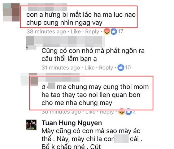 
Thiếu phụ nói Su Hào mắt lác, sau đó còn bửi bới thô tục. Tuấn Hưng lên tiếng cảnh cáo ngay lập tức và nói rõ rằng là phụ nữ nên anh không chấp.
