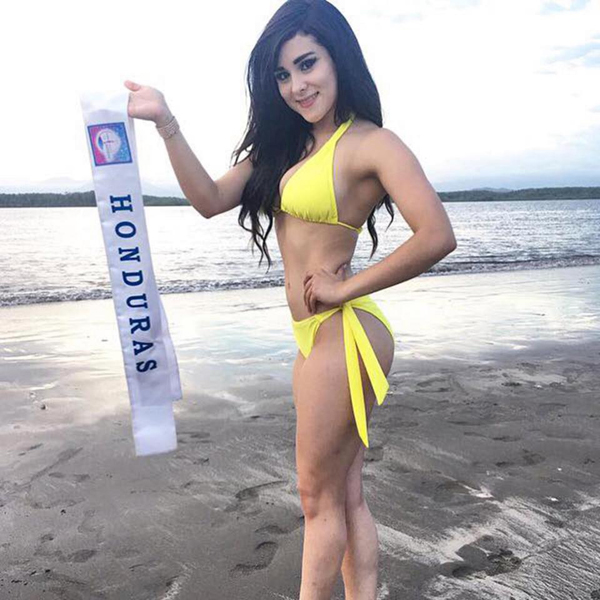 
Nữ MC 18 tuổi từng đại diện Honduras dự thi hoa khôi Miss Teen thế giới.
