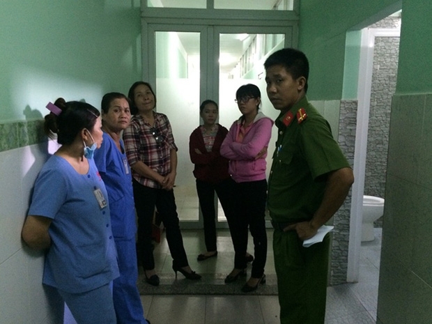 Hiện trường vụ việc.