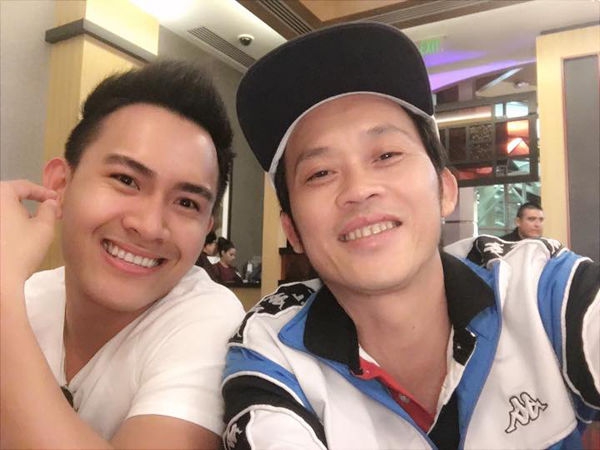 Ho&agrave;i Linh v&agrave; con trai ruột - V&otilde; L&ecirc; Th&agrave;nh Vinh.