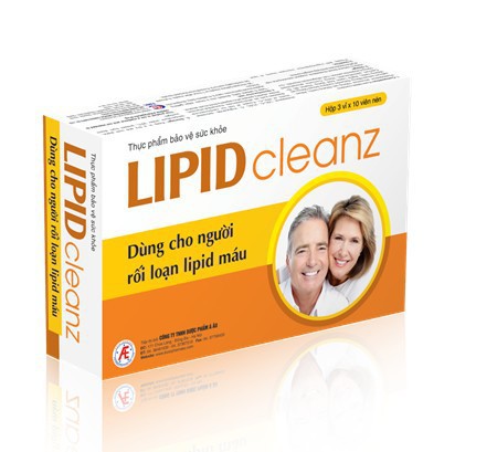 Lipidcleanz giúp hỗ trợ điều trị rối loạn lipid máu an toàn, hiệu quả