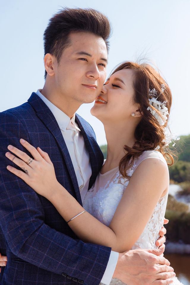 Vợ chồng Thu Hương - Văn Tuấn cực kỳ xứng đ&ocirc;i vừa lứa.