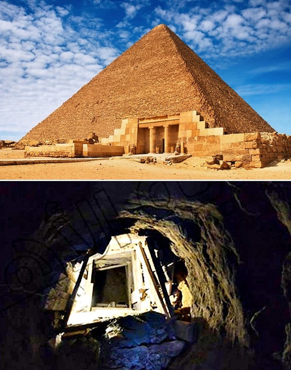 
Có đường hầm ngay sau nhà thì mỗi ngày đều có thể tham quan kim tự tháp.
