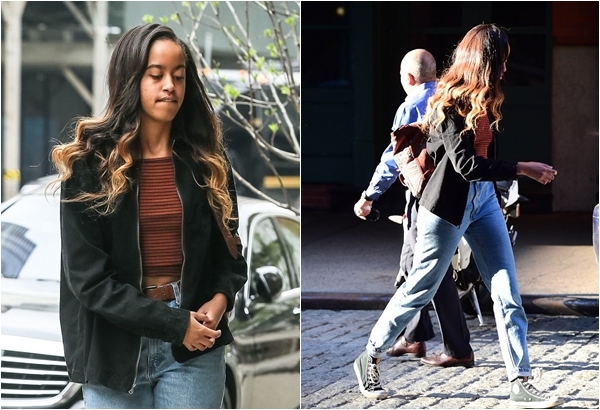 
Chiều ng&agrave;y 13/04, c&ocirc; Malia Obama đ&atilde; b&iacute; mật rời khỏi nơi thực tập th&ocirc;ng qua cửa ng&aacute;ch.
