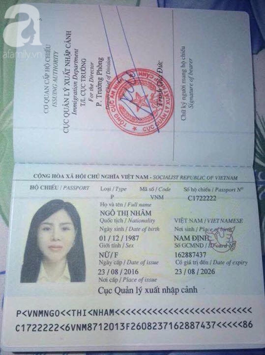 Th&ocirc;ng tin về c&ocirc; g&aacute;i.