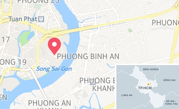 Gần nơi xảy ra vụ hỏa hoạn. Ảnh: Google Maps.