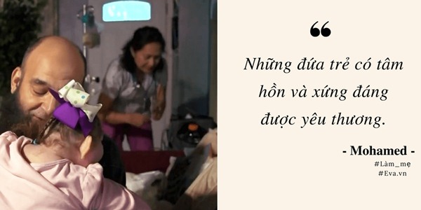 
T&ocirc;i biết c&aacute;c con đang bị bệnh. T&ocirc;i biết c&aacute;c con sẽ chết. T&ocirc;i sẽ cố gắng hết sức m&igrave;nh như một con người v&agrave; để những điều c&ograve;n lại cho Ch&uacute;a Mohamed.
