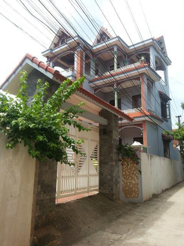 Ngôi nhà bị cáo Nguyễn Danh Vĩnh sinh sống.