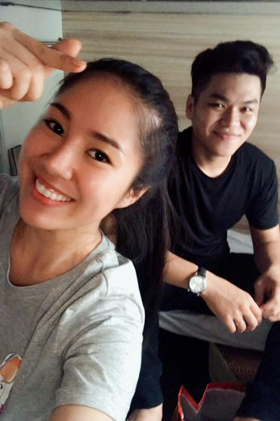 Sau một lần đổ vỡ, Lê Phương đang rất viên mãn vì tìm được bờ vai nương tựa đến hết cuộc đời. Cô và ca sĩ Trung Kiên yêu nhau hơn một năm mới quyết định xây dựng tổ ấm.