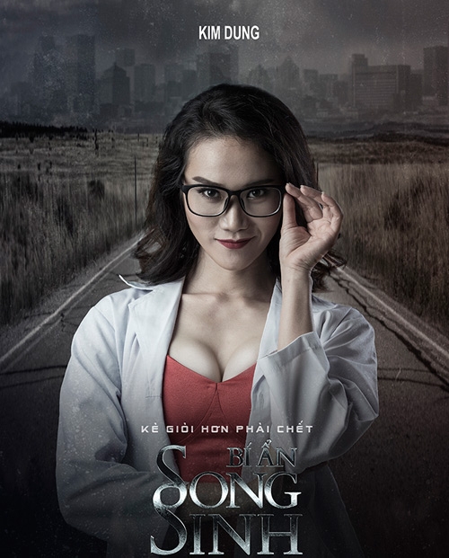 Tạo hình của Kim Dung trên poster phim