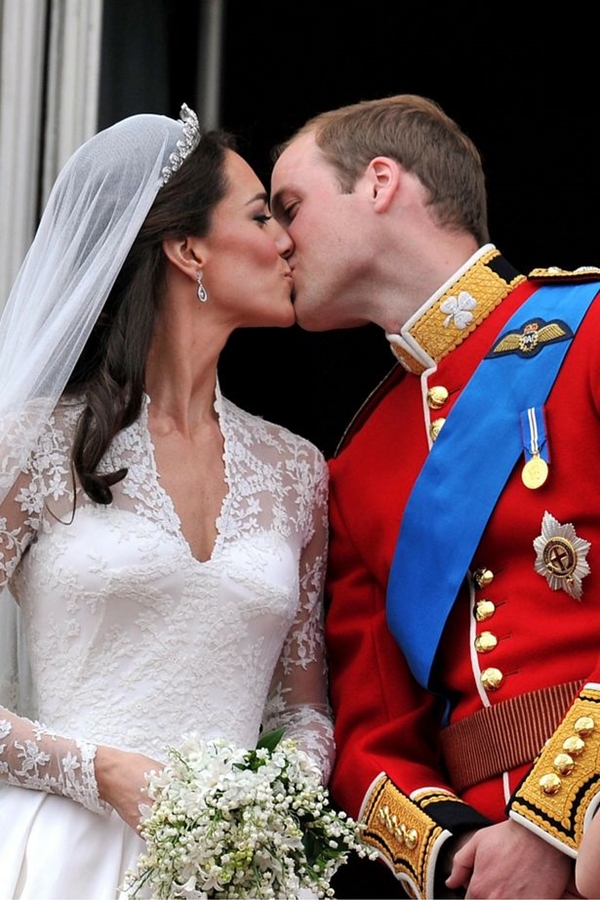 
Đám cưới của Hoàng tử William và Công nương Kate.

