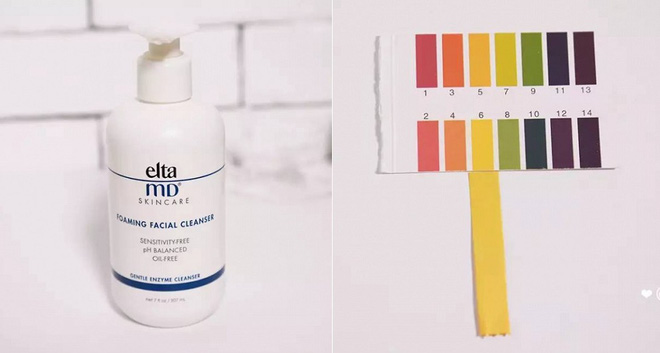 Elta MD Foaming Facial Cleanser (500.000VNĐ/ 207ml) có độ pH 6, đây là loại bọt rửa mặt ưa thích của rất nhiều ngôi sao Hollywood vì khả năng làm sạch mà vẫn cân bằng cho da nhờn.