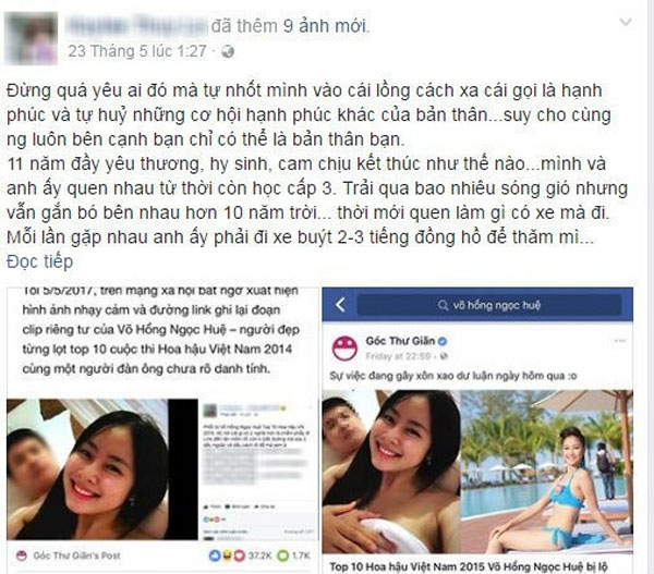 
Bị vợ của bạn trai tố cáo giật chồng trên mạng xã hội.
