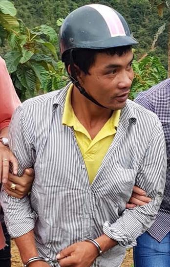 Trần Quốc Vũ được dẫn đến khu rẫy phi tang xác nạn nhân.