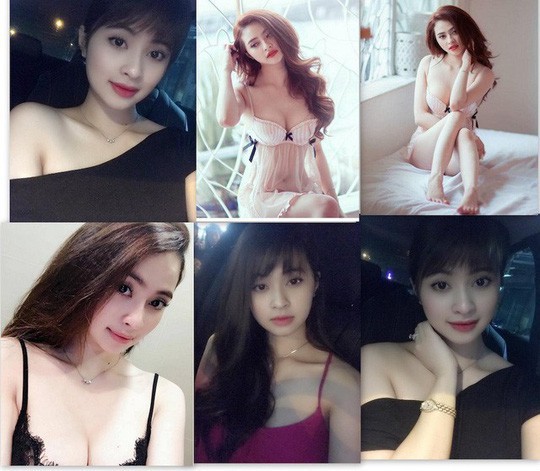 Nhan sắc xinh đẹp của Vũ Hoàng Anh Ngọc lúc chưa bị bắt. Ảnh: Người lao động