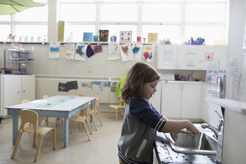 An toàn là yếu tố quan trọng của một trường mầm non. Ảnh: Getty Images