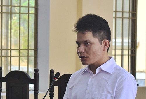 
Bị cáo Hồ Văn Trường. Ảnh: Sơn Thủy.

