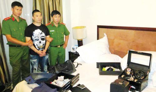 Văn Kính Dương thời điểm bị bắt.