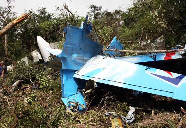 Chiếc Antonov 24B gặp nạn năm 2007.