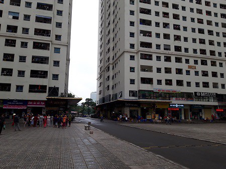 Tòa nhà HH2A thuộc Khu chung cư HH Linh Đàm bao gồm 12 tòa nhà.