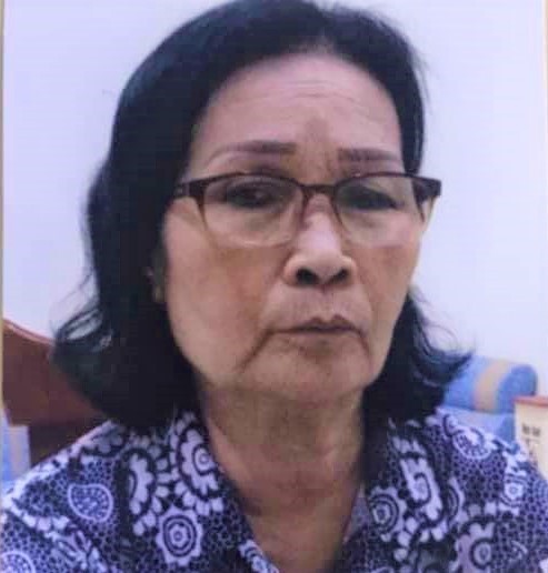 Trần Thị Ngọc Oanh tại cơ quan điều tra. Ảnh: Công an cung cấp.