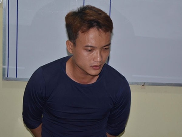 Nguyễn Hữu Nghị tại cơ quan Công an