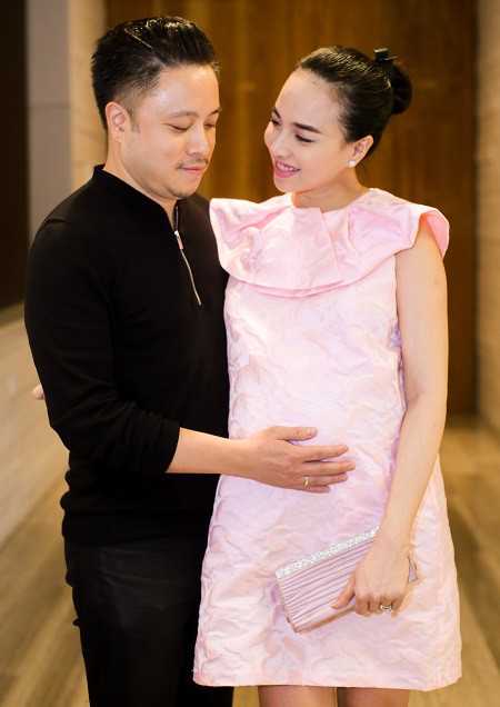 Đinh Ngọc Diệp và Victor Vũ kết hôn vào tháng 3/2016. Sau đám cưới, cô lui về hậu trường, ít đóng phim. Ảnh: Quỳnh Trần.