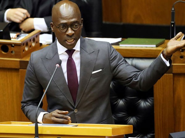 Ông Gigaba khi còn là Bộ trưởng Tài chính. REUTERS