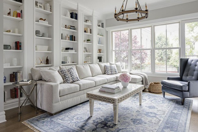 Những bộ giá sách ngày càng trở thành một phần không thể thiếu trong thiết kế không gian sống của các gia đình.