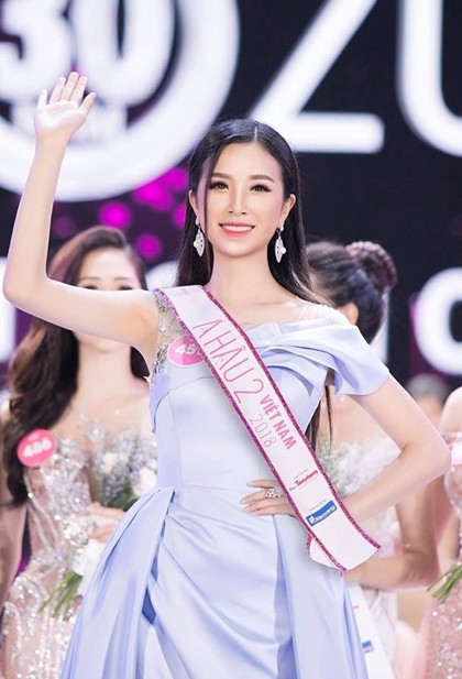 Dù chỉ cao 1,68 m, Thúy An được chú ý tại Hoa hậu Việt Nam 2018 nhờ gương mặt khả ái, thân hình chuẩn và làn da trắng. Tuy nhiên, trước chung kết, cô không được dự đoán tiến sâu đến top 5.