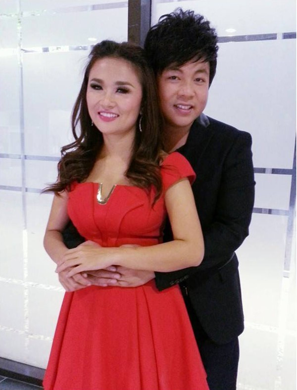 
Lam Anh và Quang Lê là tình nhân trên sân khấu.
