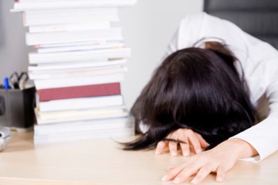 Nhiều học sinh bị trầm cảm vì áp lực học tập quá lớn. Ảnh minh họa.