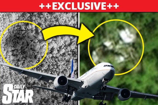 Trước thời điểm MH370 mất tích, tọa độ rừng Campuchia không hề có xác máy bay rơi.