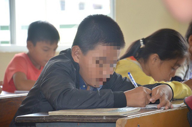 Học trò Hoàng L.N đã trở lại lớp học tập