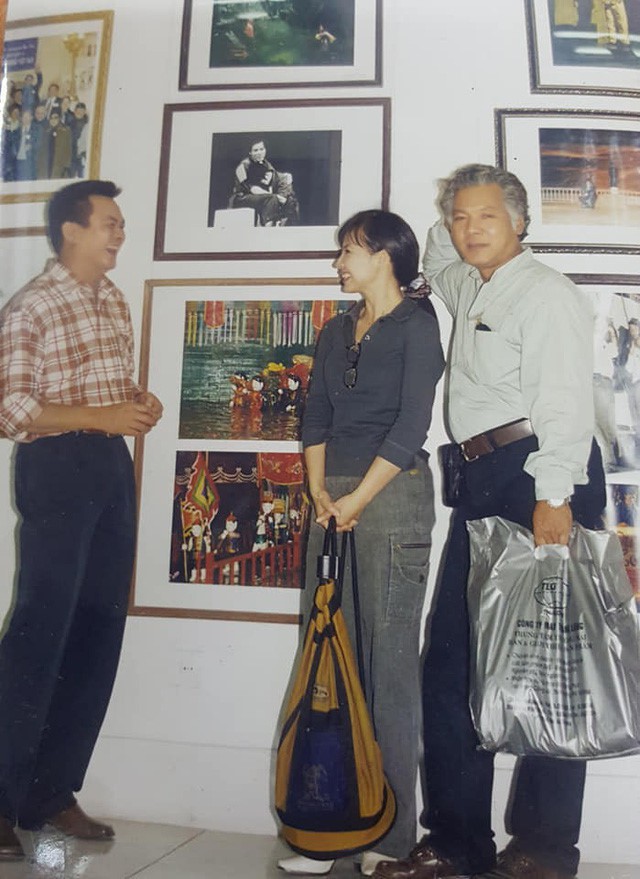 Hình ảnh hồi trẻ của NSND Anh Tú và NSND Lan Hương