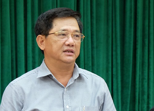 Phó giám đốc Sở Giáo dục và Đào tạo Hà Nội Phạm Xuân Tiến. Ảnh: Quỳnh Trang.