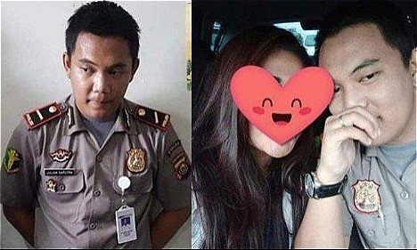 Ch&agrave;ng thanh ni&ecirc;n giả l&agrave;m cảnh s&aacute;t v&agrave; tiếp cận được nhiều c&ocirc; g&aacute;i xinh đẹp. Ảnh: Tribunnews.