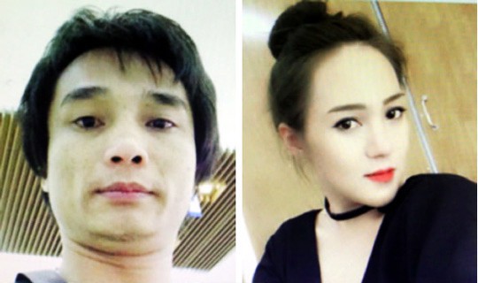 
Ông trùm và người tình Trần Lệ Đài Trang.
