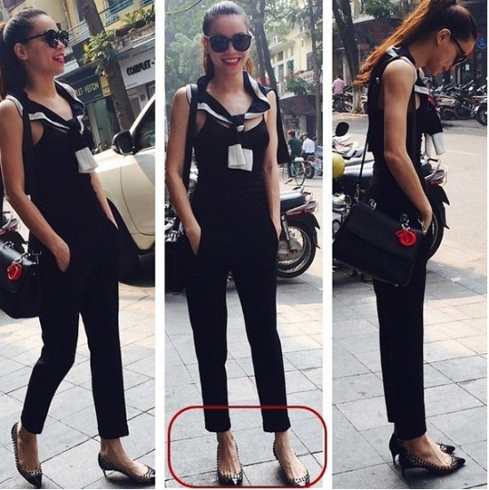 Hai khuyết điểm này tuy không quá lớn nhưng khiến hình thể Hồ Ngọc Hà trở nên kém hấp dẫn.