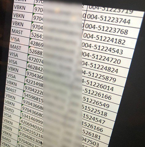 Hacker tung dữ liệu ngân hàng được cho là của Thế giới di động.