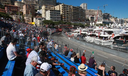 
Khán đài trong chặng đua F1 tại Monaco. Ảnh: Formula1

