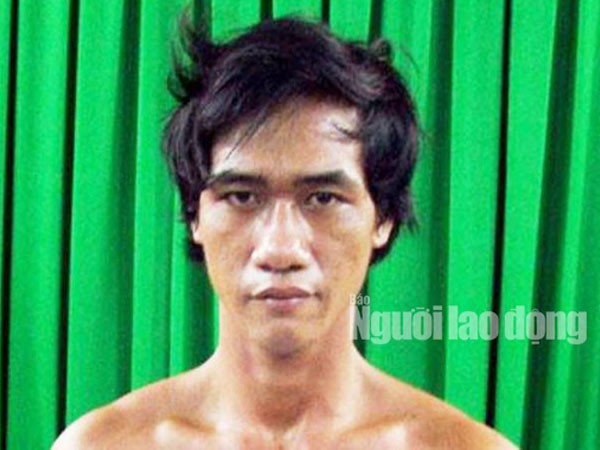 
Bị cáo Nguyễn Giang Anh lúc bị bắt
