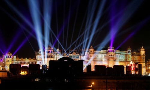 City Palace ở Udaipur, một trong những địa điểm tổ chức các buổi lễ tiền đám cưới của Isha Ambani. Ảnh: Reuters